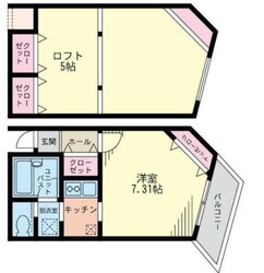 パレス相模大野の物件間取画像